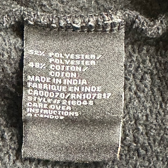 Brunette The Label Pullover Black Sweatshirt Size S/M No Champagne No Gain - Picture 8 of 8